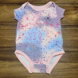 Converse Infant Body Suit Pink Speckled - Size 9M